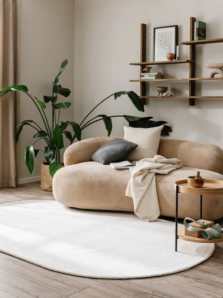 MOOD SELECTION Oval Nela Ivory - koberec