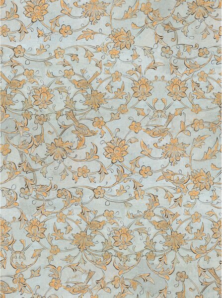 MINDTHEGAP Backyard Flowering Ether Blue - tapeta