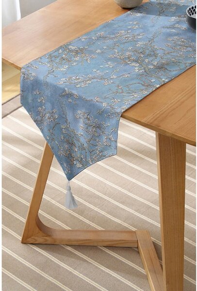 Behúň na stôl 45x140 cm Blue Spring – Minimalist Cushion Covers
