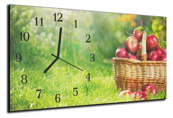 Nástenné hodiny ovocia 30x60cm XXVII - plexi