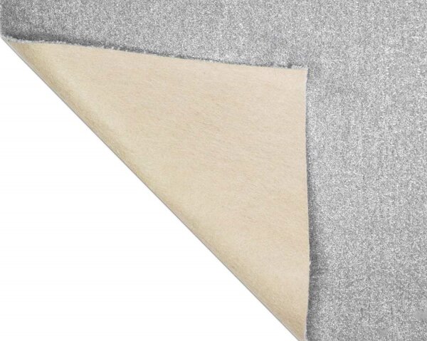 Condor Carpets , AKCIA: 60x280 cm Koberec metráž Sicily 373, šíře, šedá, filc, obývacia izba