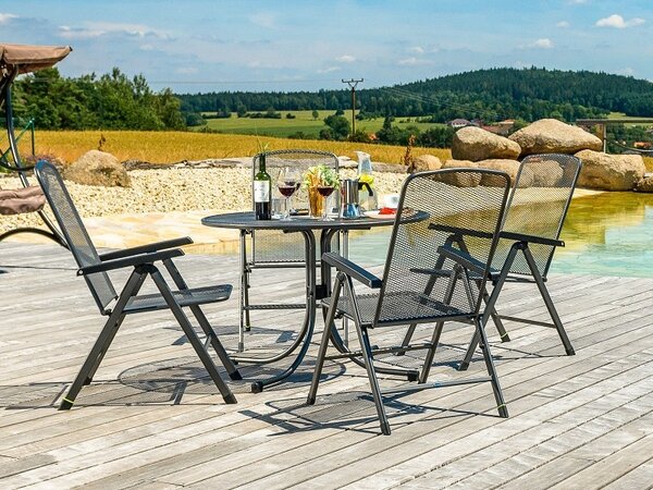 Polohovacie kreslo SAVOY Basic 70x58x105cm,kov