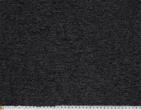 Associated Weavers, Koberec metráž Medusa 99, na mieru, šíře 4m, čierna, ab (mriežka), chodba / predsieň