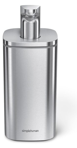 Dávkovač mydla z nerezovej ocele v striebornej farbe 295 ml - simplehuman