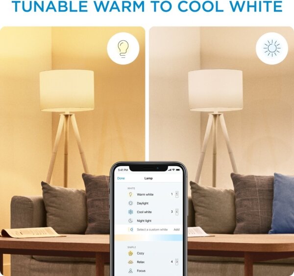 SADA 2xLED Stmievateľná žiarovka ST64 E27/7W/230V 2000-5000K CRI 90 Wi-Fi + DO-WiZ