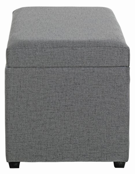 LAVICA S ÚLOŽNÝM PRIESTOROM, textil, kompozitné drevo, 58/42/39 cm - Kreslá, Online Only
