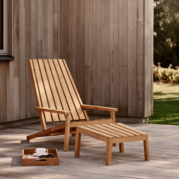 Záhradné kreslo Between Lines, Teak – Fritz Hansen