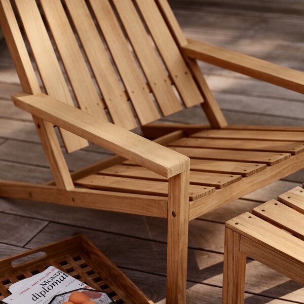 Záhradné kreslo Between Lines, Teak – Fritz Hansen