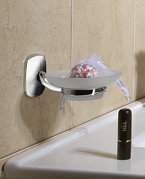 Aqualine Aqualine, RUMBA držiak toaletného papiera s krytom, chróm, RB107