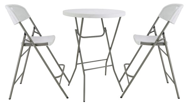 TENTino VÝHODNÝ SET - Bistro stôl IVAN + 2x barová stolička