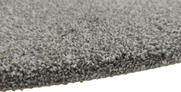 Tapibel , Koberec metráž Supersoft 840 sv. šedý, na mieru, šíře 4m, šedá, ab (mriežka), kancelária