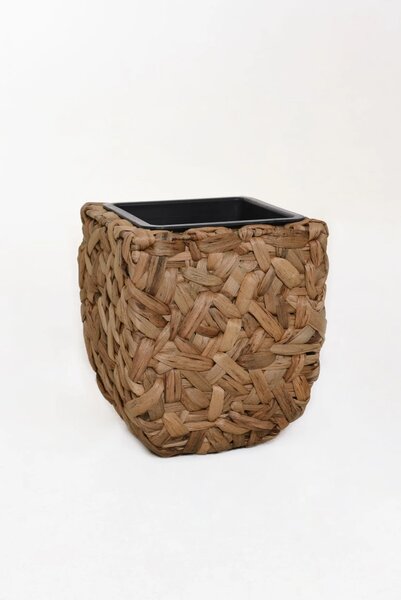 Kvetináč WILD, vodný hyacint, výška 30 cm, natur