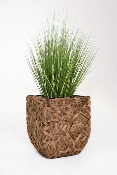 Kvetináč WILD, vodný hyacint, výška 30 cm, natur