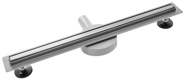 Odtokový žľab Rea Neo Slim Pro Nickel Brush INOX 50