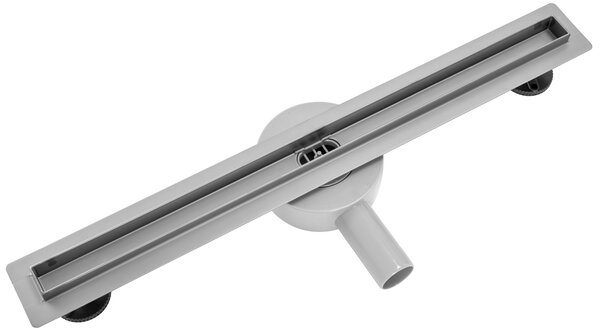 Odtokový žľab Rea Neo Slim Pro Nickel Brush INOX 50