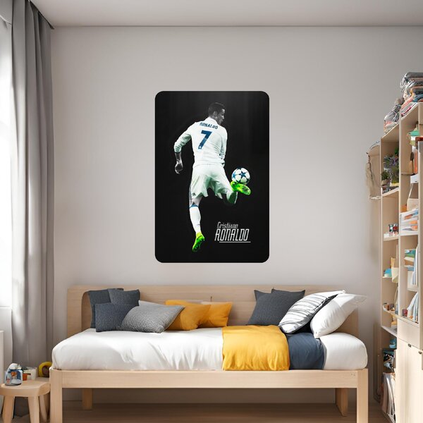 60x90cm Cristiano Ronaldo 2 - textilná nálepka na stenu