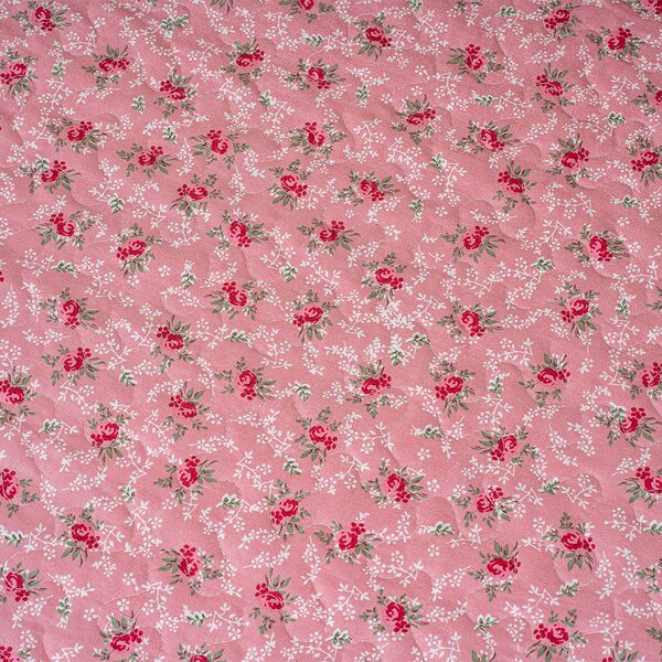 4Home Prehoz na posteľ Pink Rose Patchwork, 220 x 240 cm