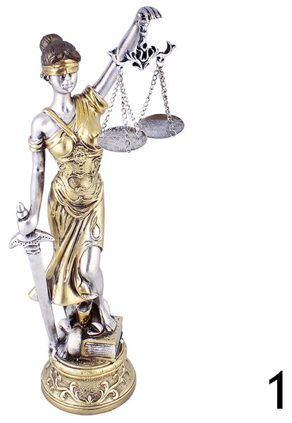 Soška spravodlivosti 14cm (Soška justitia)