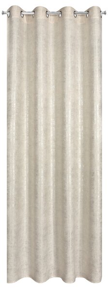 ZÁVES NA KRÚŽKOCH BLANKA 140X250 CM PRÍRODNÁ
