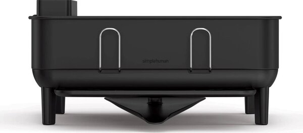Simplehuman Odkvapkávač na riad Compact, oceľ, plast, FPP, čierna