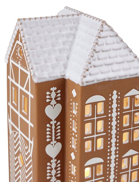 Porcelánový svietnik Gingerbread Lighthouse Large