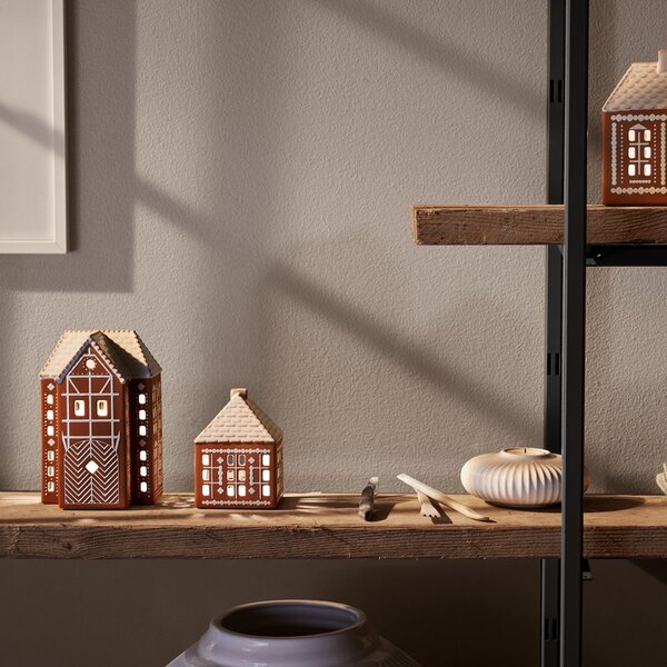 Porcelánový svietnik Gingerbread Lighthouse Large