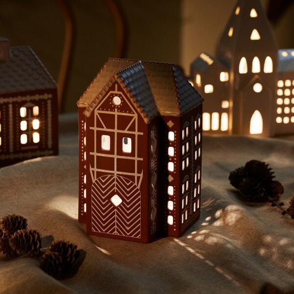 Porcelánový svietnik Gingerbread Lighthouse Large