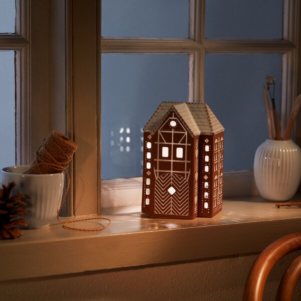 Porcelánový svietnik Gingerbread Lighthouse Large