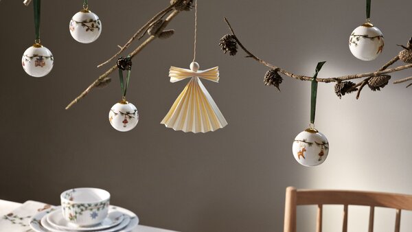 Porcelánová vianočná ozdoba Hammershøi Christmas 2023