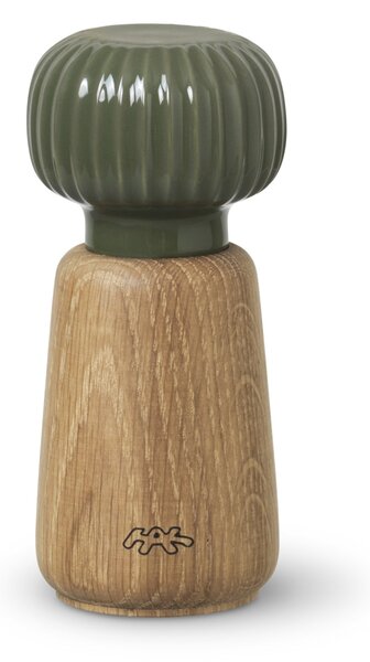 Mlynček s keramickým strojčekom Hammershøi Dark Green 14,5 cm