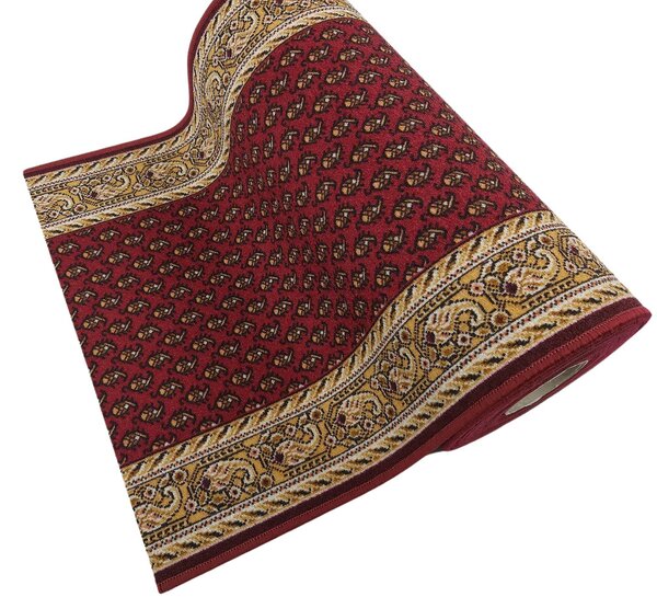 Associated Weavers, Protišmykový behúň na mieru Inca 11, šíre 67 cm, červená, chodba / predsieň