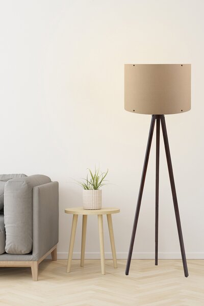 ASIR Stojacia lampa 121 ecru orech