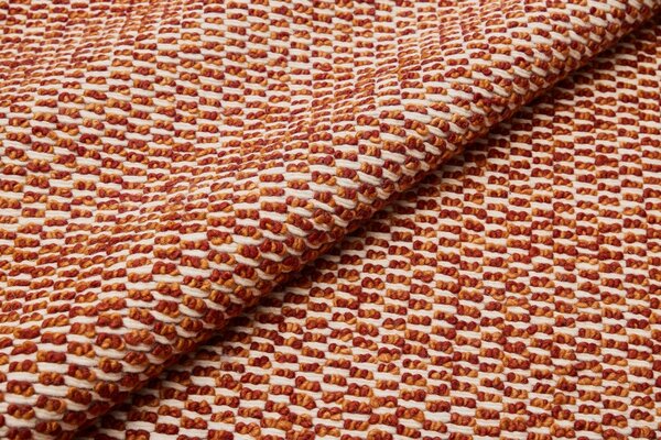 Diamond Carpets India , Ručne viazaný kusový koberec Fire Agate DE 4619 Orange Mix, 120x170, oranžová, obývacia izba