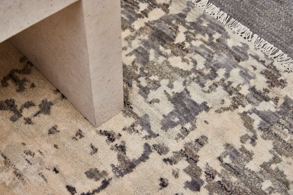 Diamond Carpets India , Ručne viazaný kusový koberec Relic DESP HK21, 80x150, béžová, obývacia izba