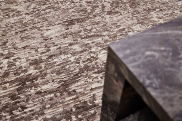 Diamond Carpets India , Ručne viazaný kusový koberec Enstatite DESP HK23, 80x150, hnedá, obývacia izba