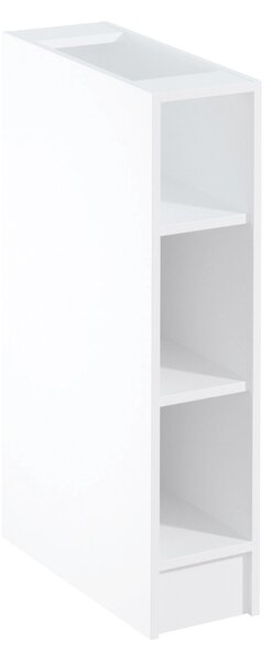 KONDELA Dolná skrinka D20P, biela, SICILIA