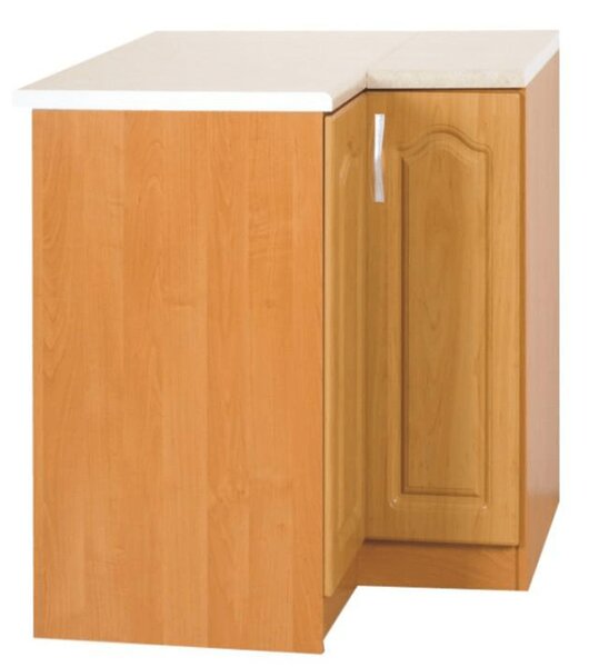 KONDELA Kuchynská skrinka, jelša, pravá, LORA MDF NEW KLASIK S90/90