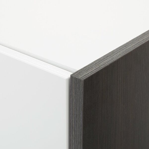 KOMODA, biela, perleťová, 120/77/40 cm MID.YOU - Komody, Online Only