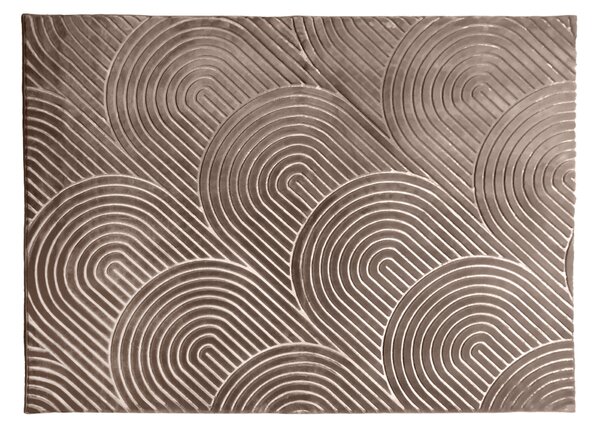 KONDELA Koberec, svetlohnedá-sand, 150x200, LUVRE