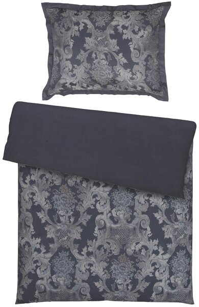 POSTEĽNÁ BIELIZEŇ, damask, sivá, čierna, biela, 140/200 cm Curt Bauer - Obliečky & plachty