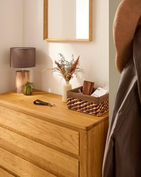 KOMODA, divoký dub, divoký dub, 105/86/45 cm Linea Natura - Komody