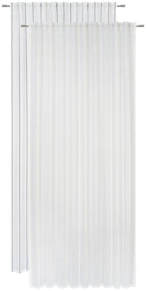 HOTOVÝ ZÁVES, polopriehľadné, 140/245 cm Esposa - Záclony & závesy