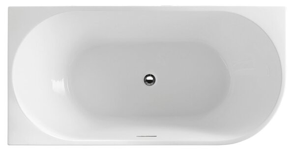 Aqualine Aqualine, TIBERA L rohová stojaca vaňa 140x70cm, biela, E1066