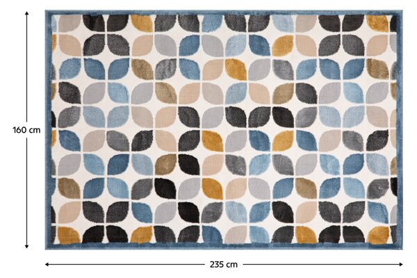 KONDELA Koberec, mix farieb, 160x235, CASTILO TYP 2
