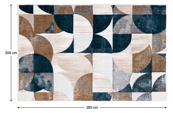 KONDELA Koberec, mix farieb, 200x285, EVAZ TYP 1
