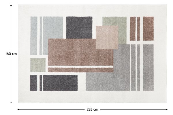 KONDELA Koberec, mix farieb, 160x235, SANFORD TYP 2