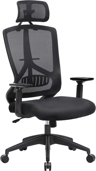 Kancelárska stolička SONGMICS OBN53BK