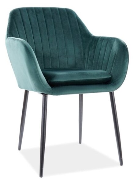 Jedálenská stolička VENUS - zelená