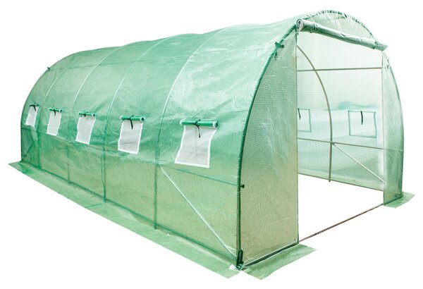 KONDELA Fóliovník, zelená, 3x8x2 m, FELKO NEW TYP 4