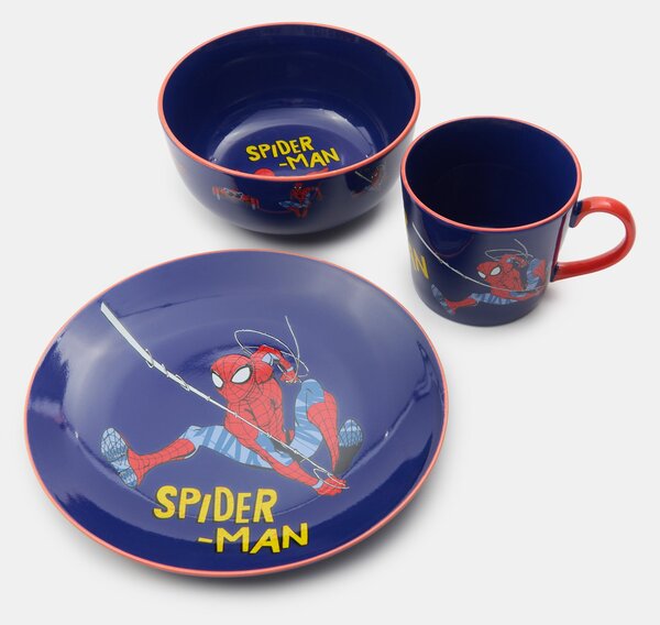 Sinsay - Keramický tanier Spider-Man - viacfarebná